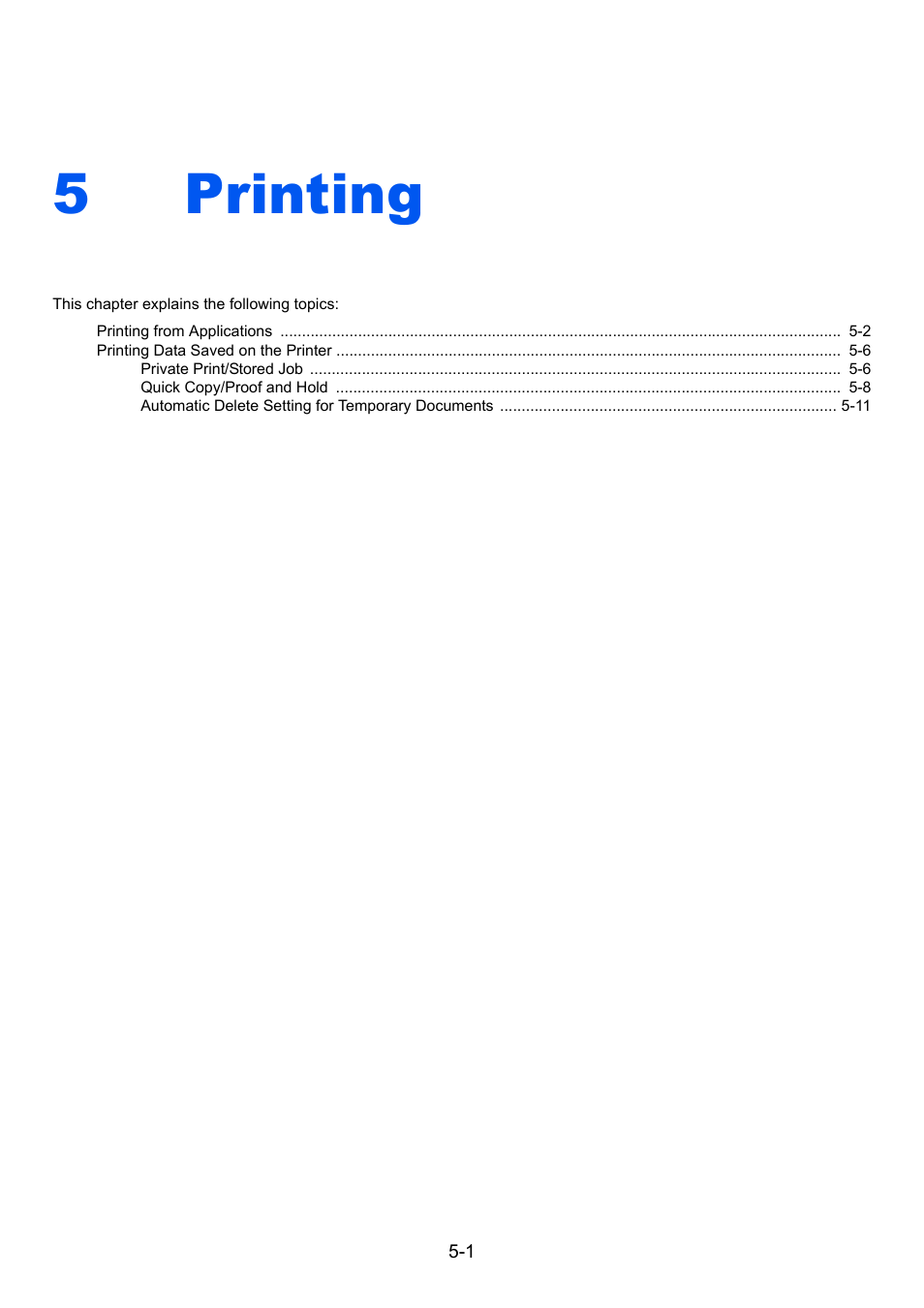 5 printing, Printing -1, Printing | 5printing | TA Triumph-Adler P-C2660i MFP User Manual | Page 151 / 396