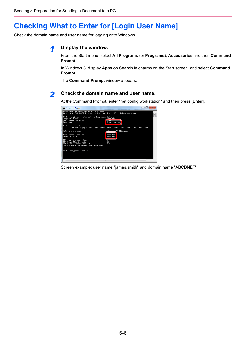 Checking what to enter for [login user name, Checking what to enter for [login user name] -6 | TA Triumph-Adler P-C2660i MFP User Manual | Page 168 / 396