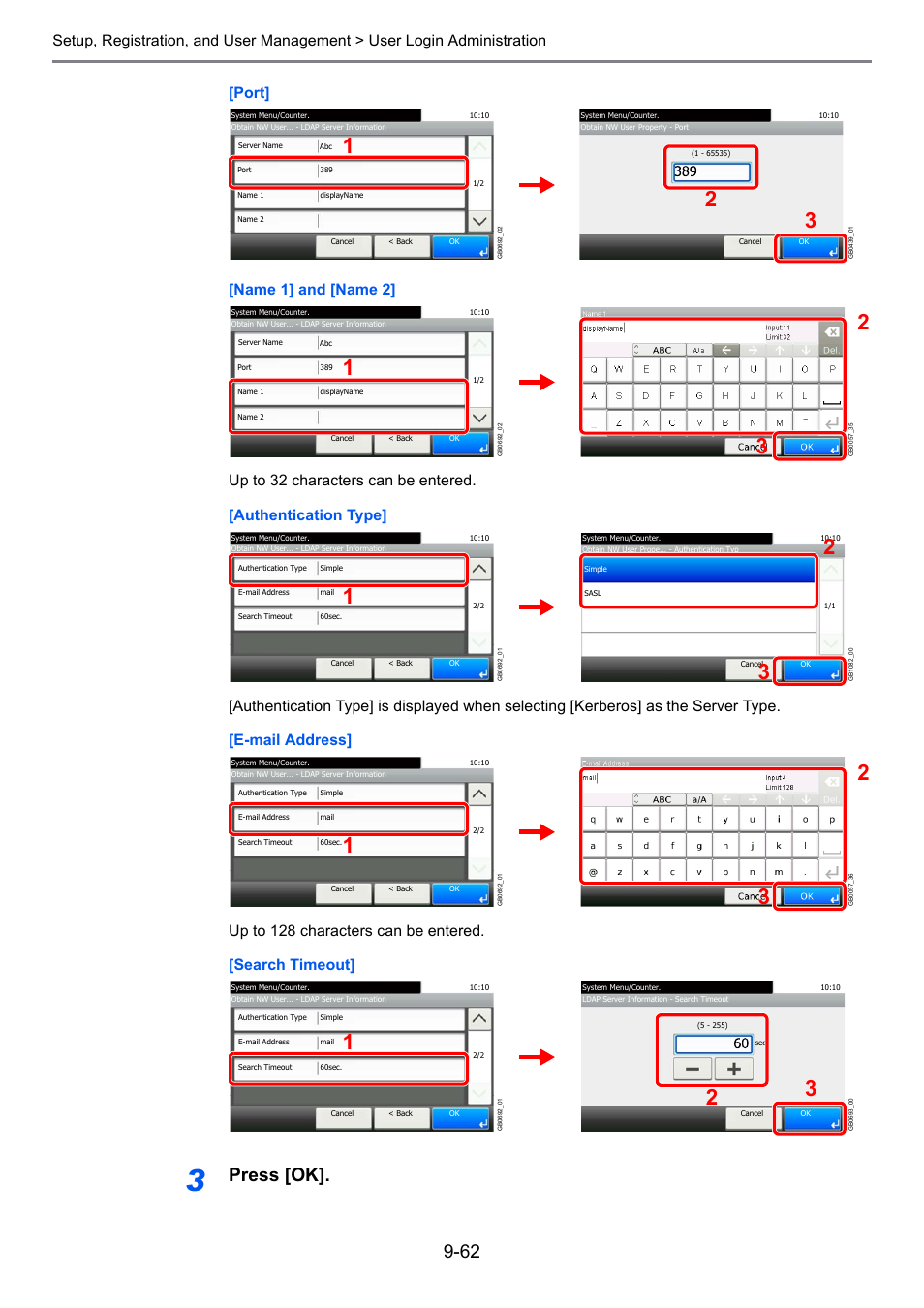 Press [ok | TA Triumph-Adler P-C2660i MFP User Manual | Page 318 / 396