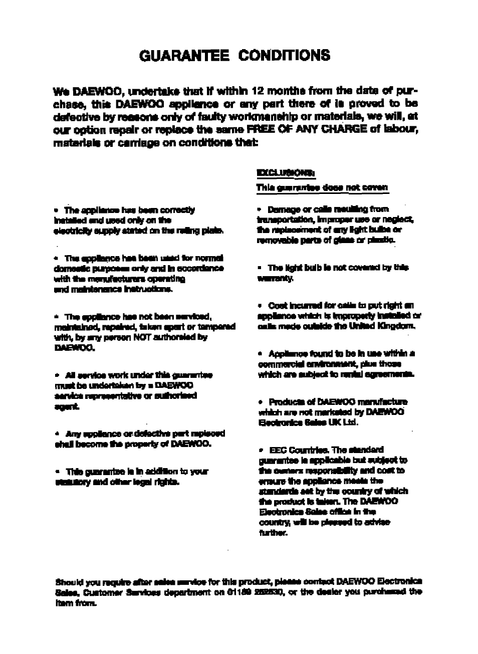 Daewoo ERF-41.M User Manual | Page 8 / 15