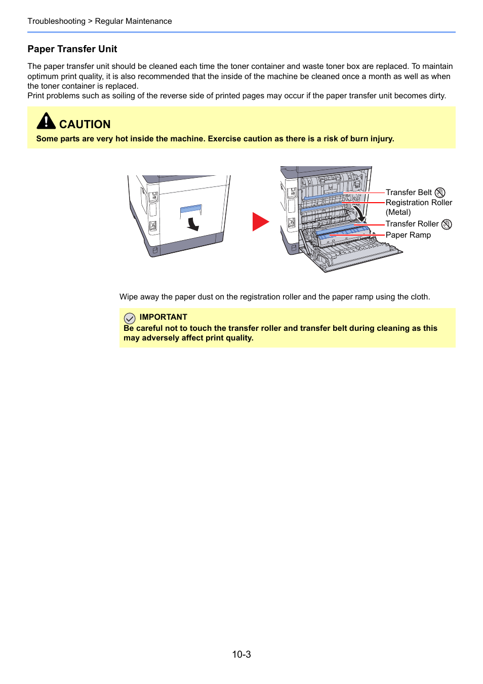 Caution | TA Triumph-Adler P-C3060 MFP User Manual | Page 322 / 409