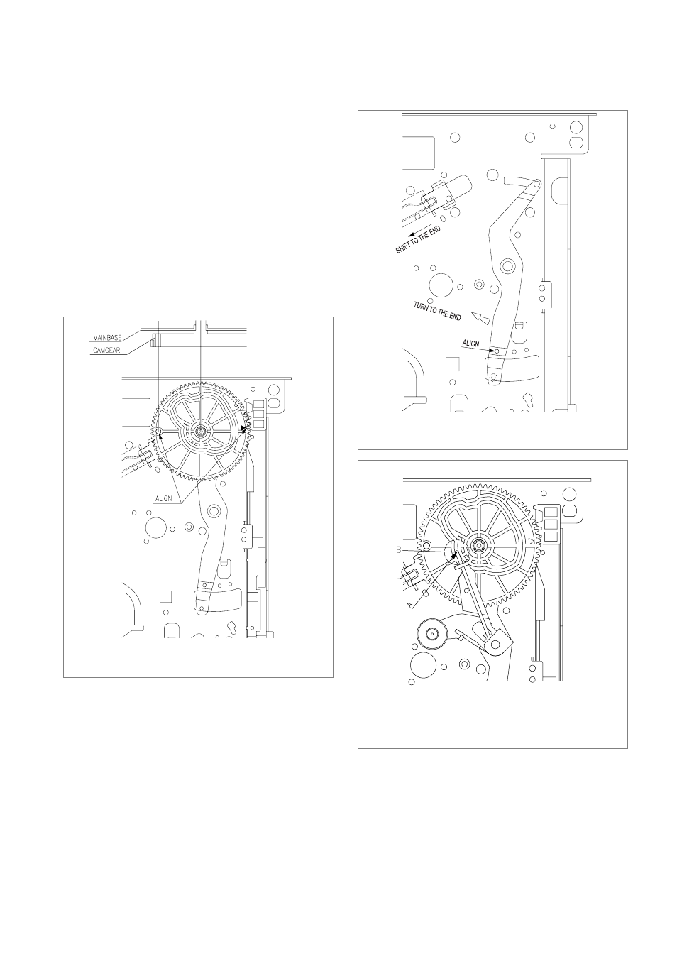 Mechanical adjustment | Daewoo VCR MECHANISM UNIT User Manual | Page 17 / 34