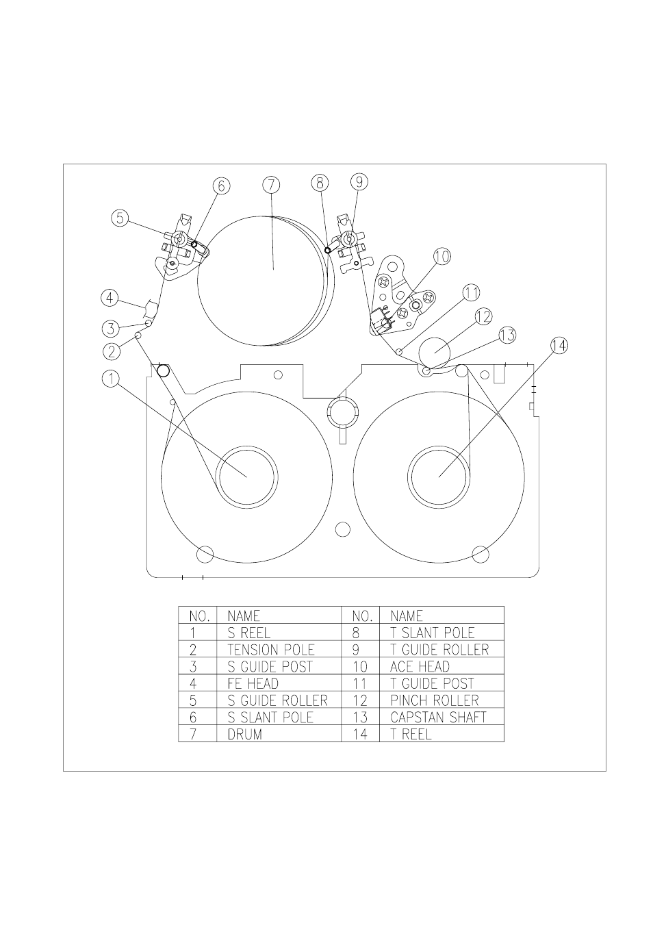 Daewoo VCR MECHANISM UNIT User Manual | Page 20 / 34