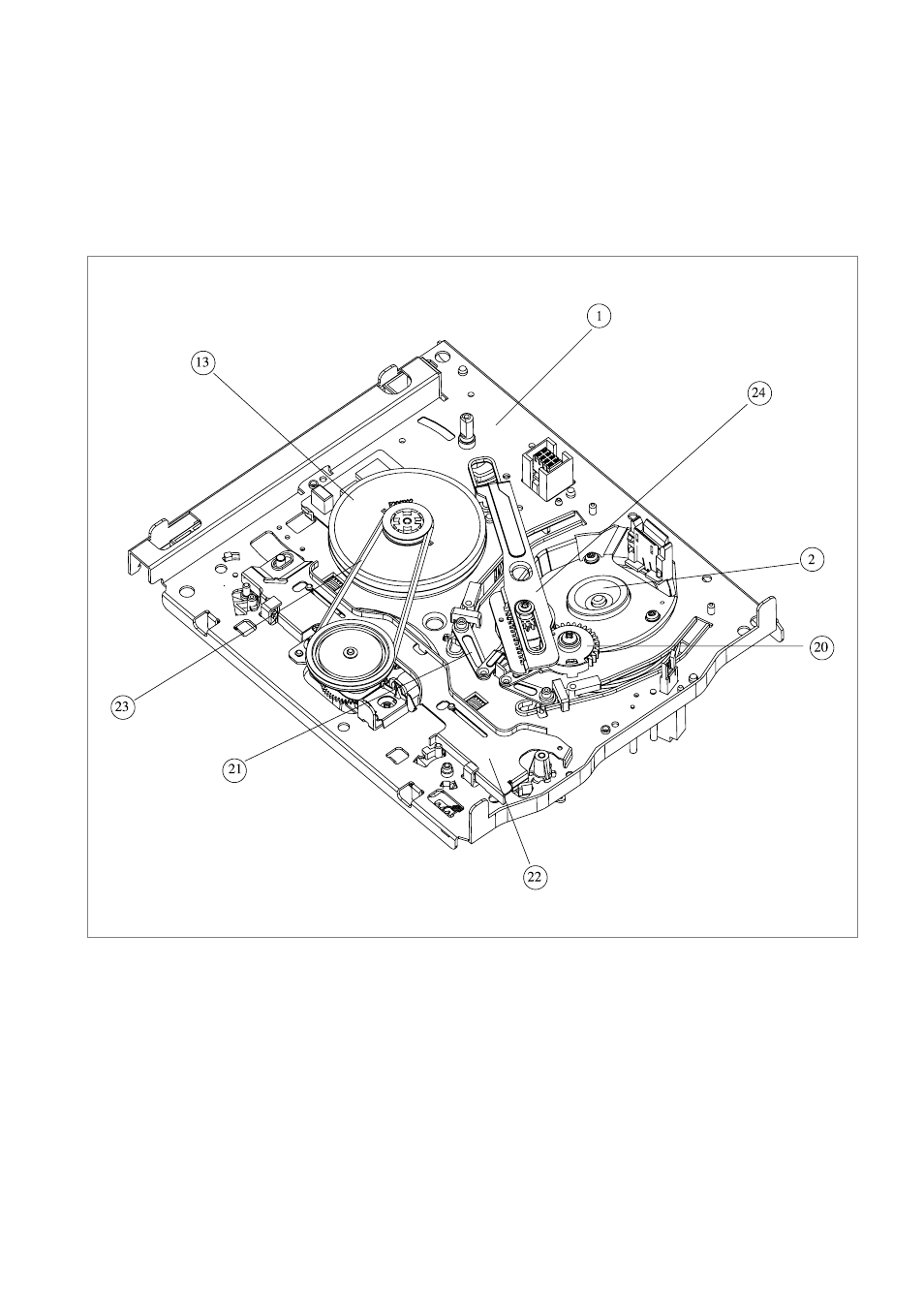 Assembly diagram and a/s (continued) | Daewoo VCR MECHANISM UNIT User Manual | Page 4 / 34