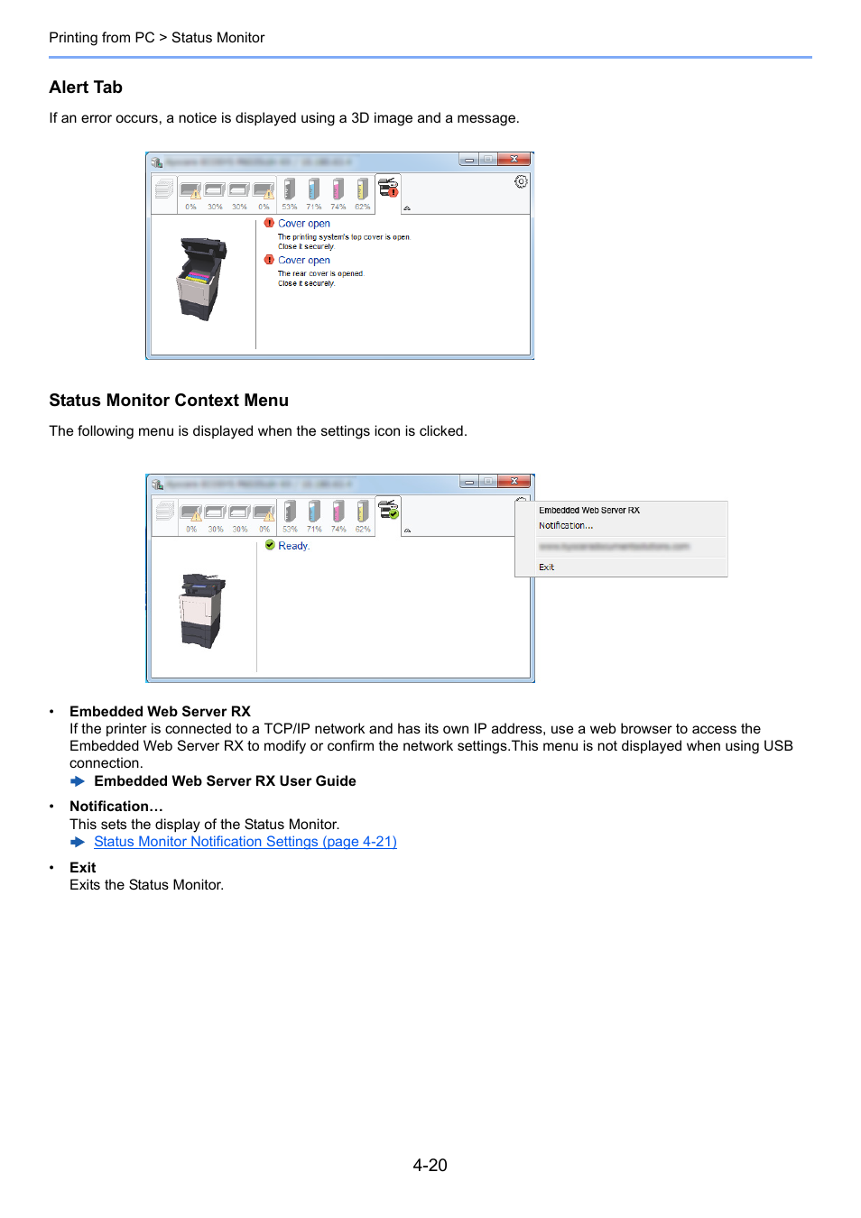 TA Triumph-Adler P-C3560i MFP User Manual | Page 160 / 432