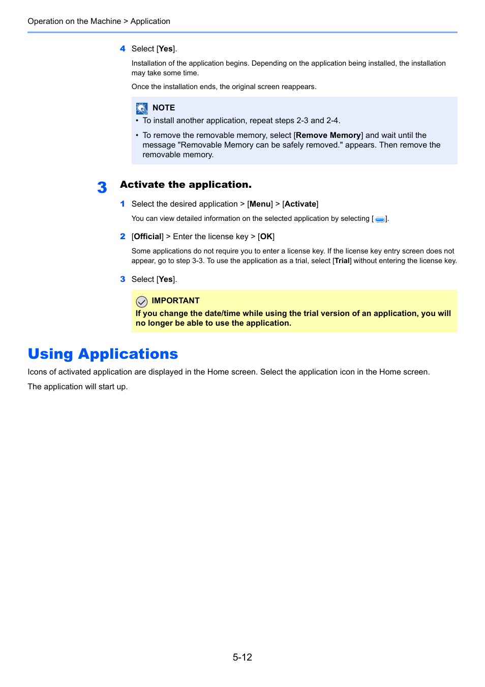 Using applications, Using applications -12 | TA Triumph-Adler P-C3560i MFP User Manual | Page 173 / 432