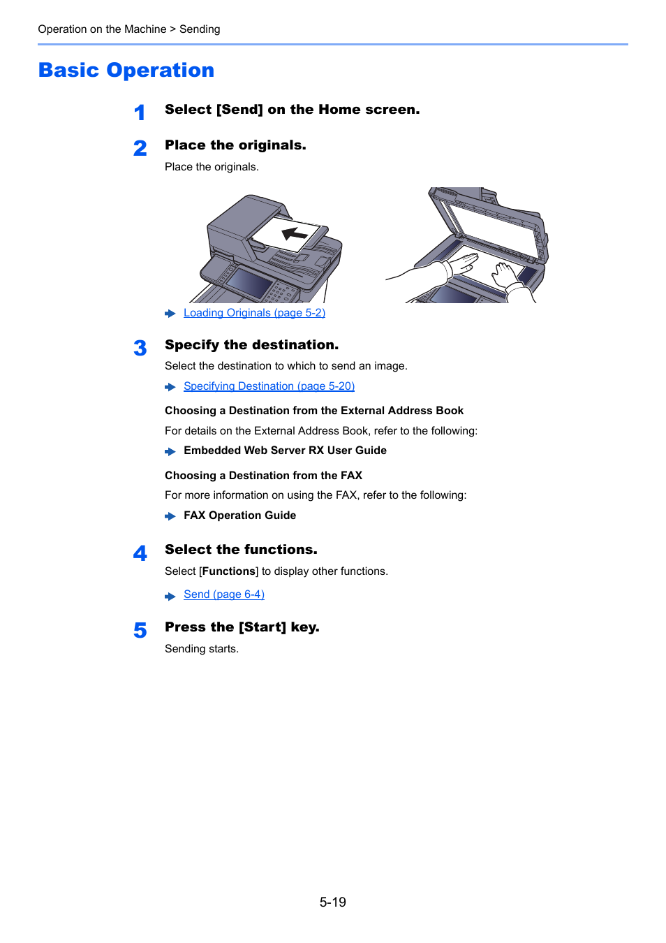 Basic operation, Basic operation -19 | TA Triumph-Adler P-C3560i MFP User Manual | Page 180 / 432