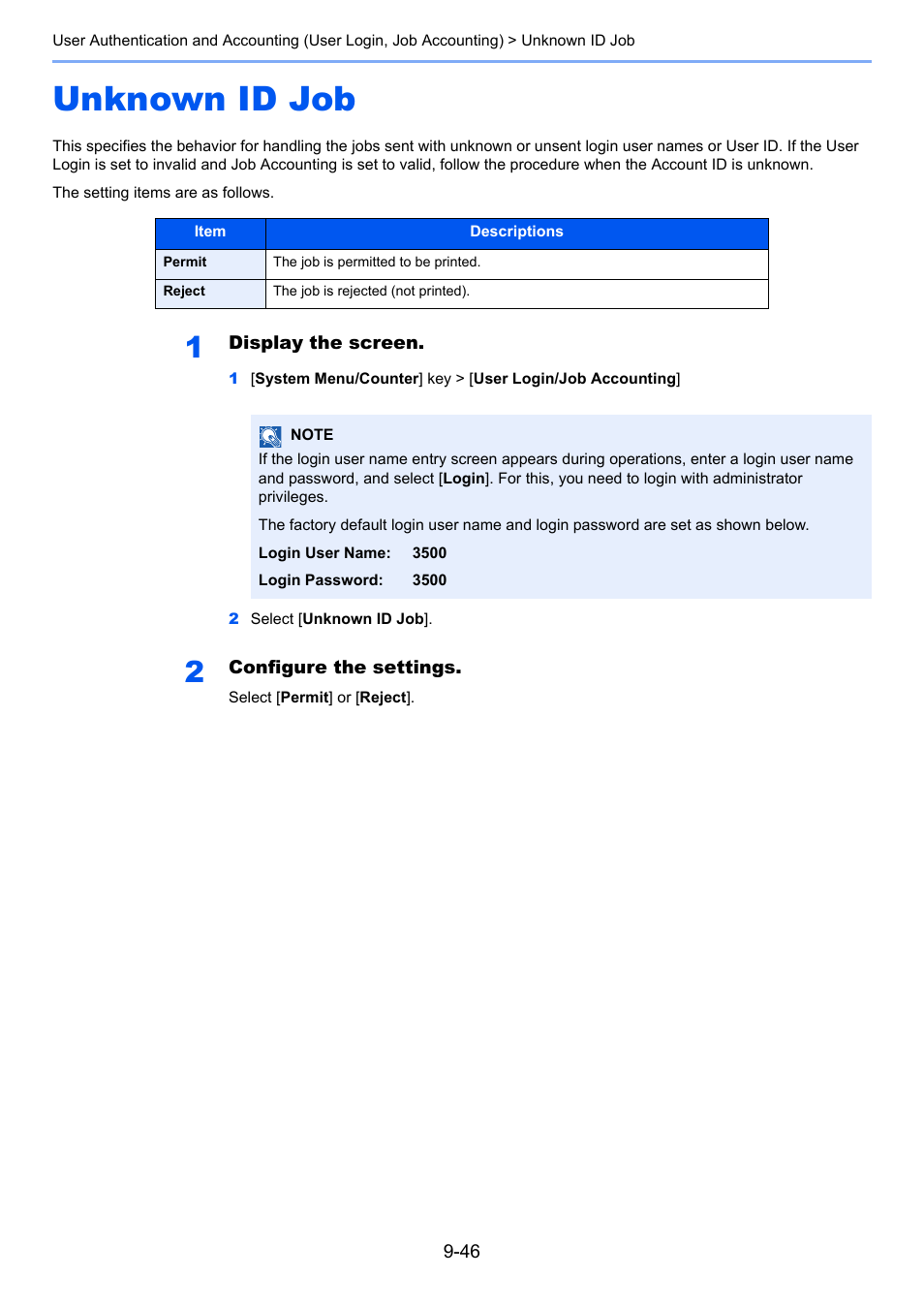 Unknown id job, Unknown id job -46 | TA Triumph-Adler P-C3560i MFP User Manual | Page 343 / 432