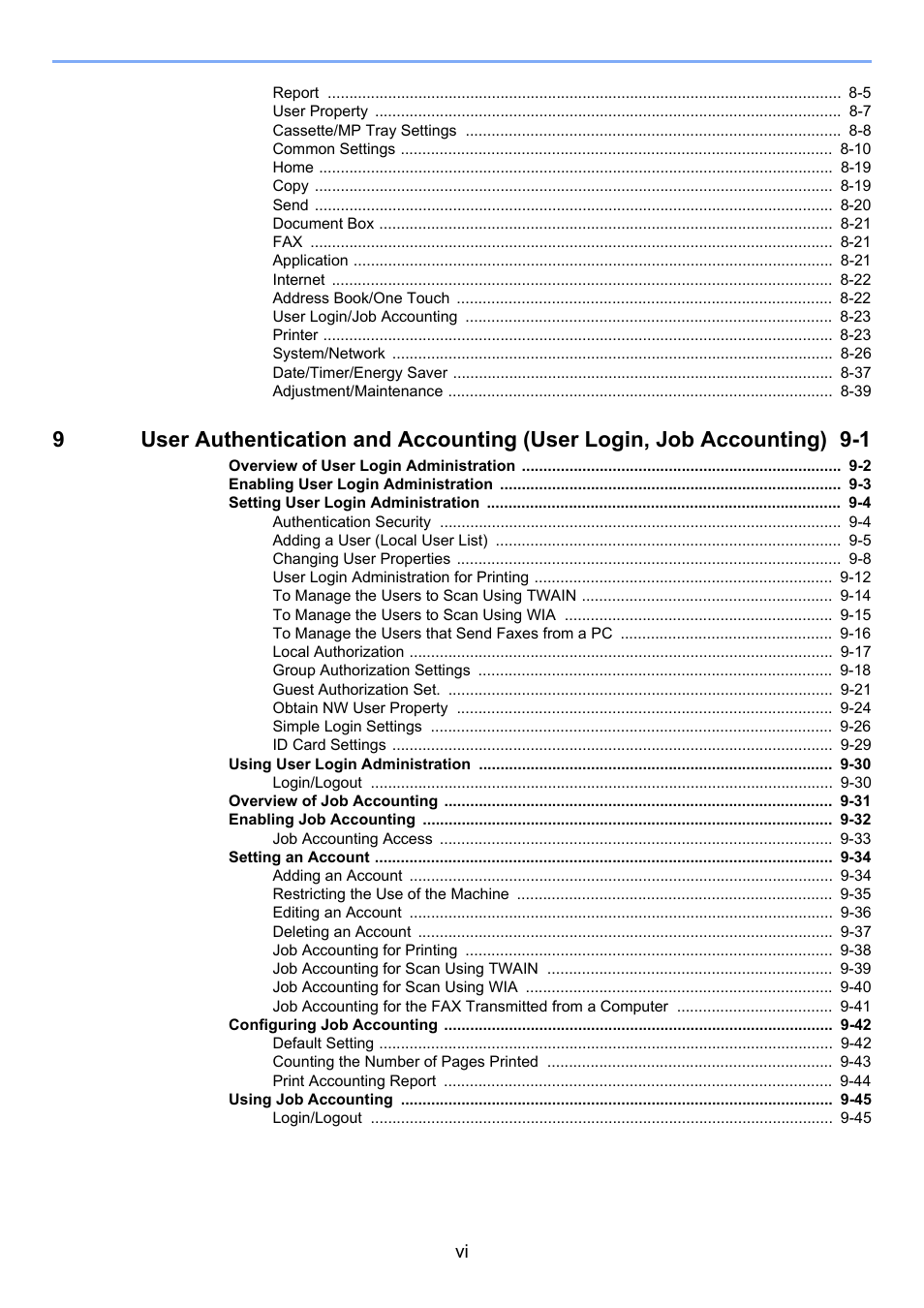 TA Triumph-Adler P-C3560i MFP User Manual | Page 7 / 432