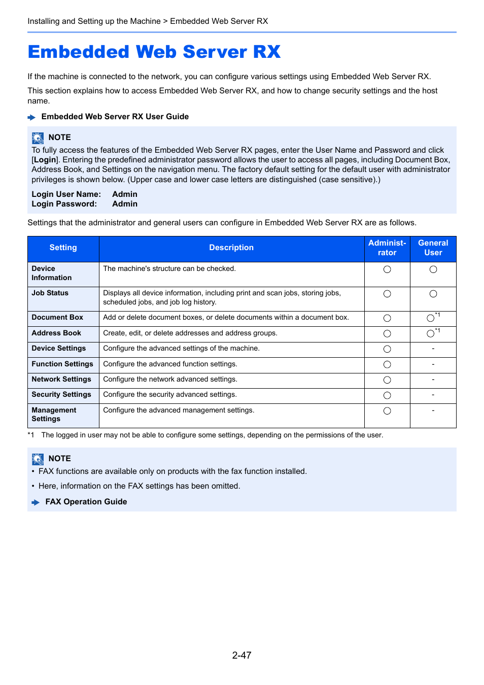 Embedded web server rx, Embedded web server rx -47 | TA Triumph-Adler P-C3560i MFP User Manual | Page 94 / 432