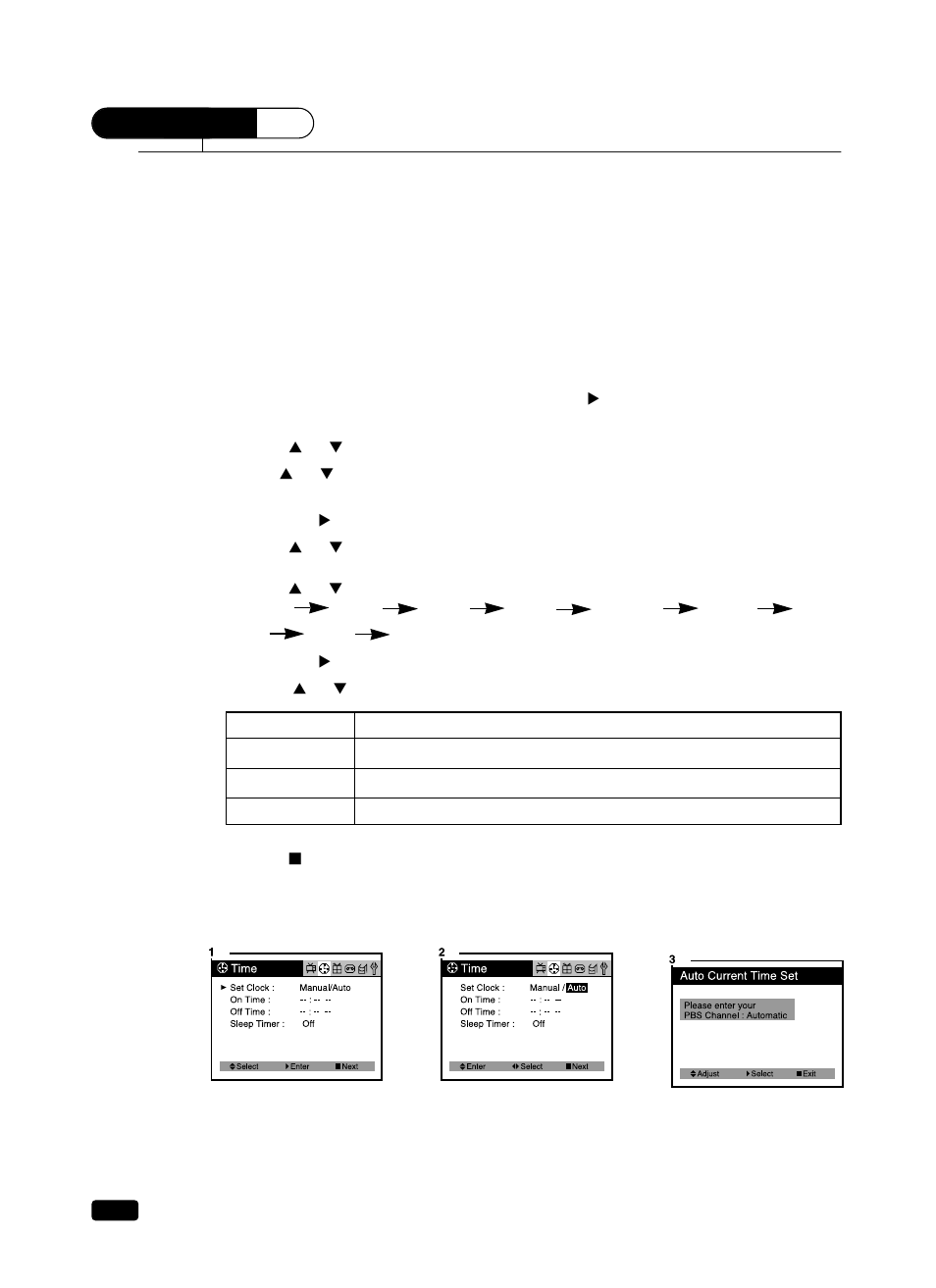 Using timer functions, Setting the clock automatically | Daewoo DVQ 14H1FC User Manual | Page 29 / 50