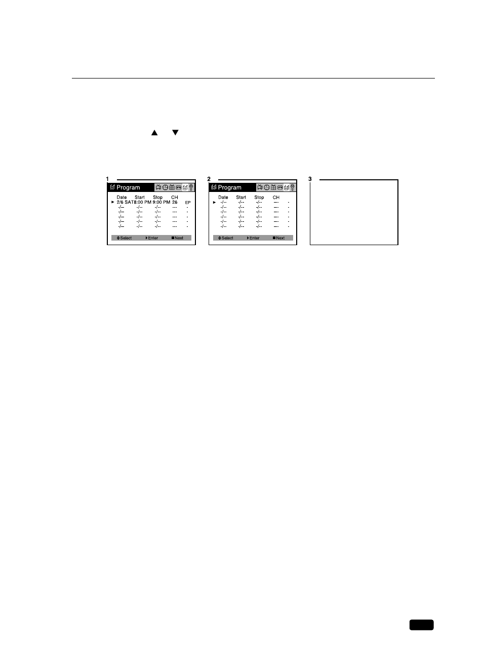 Canceling the program record settings | Daewoo DVQ 14H1FC User Manual | Page 42 / 50