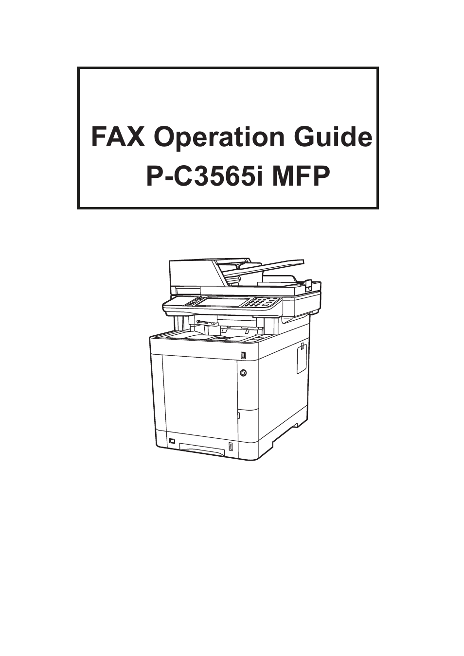 TA Triumph-Adler P-C3565i MFP User Manual | 184 pages