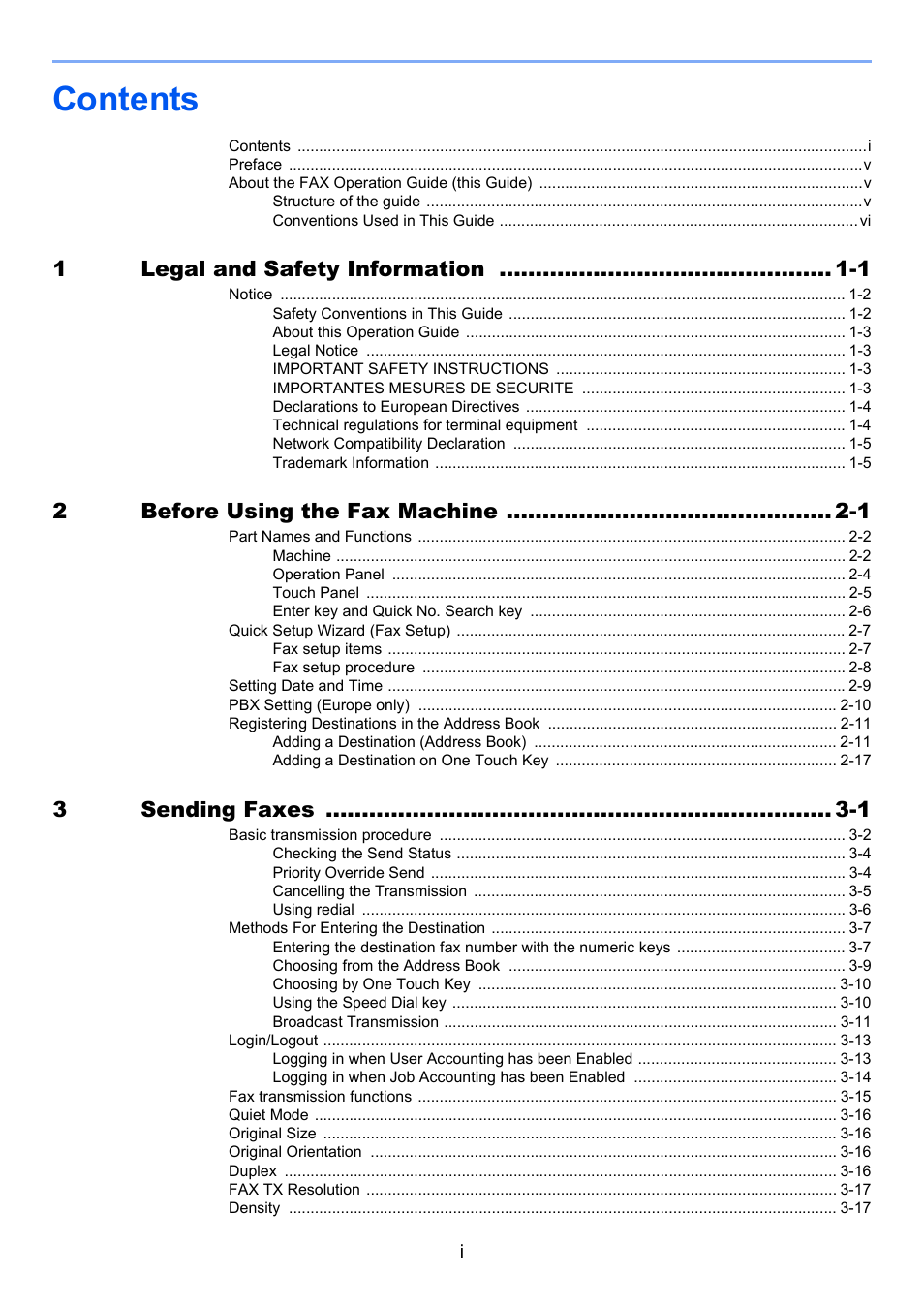 TA Triumph-Adler P-C3565i MFP User Manual | Page 2 / 184