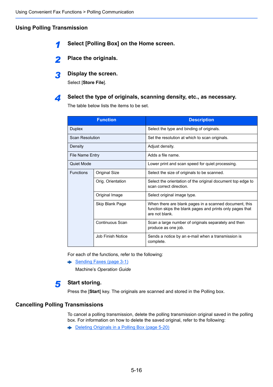 TA Triumph-Adler P-C3565i MFP User Manual | Page 80 / 184