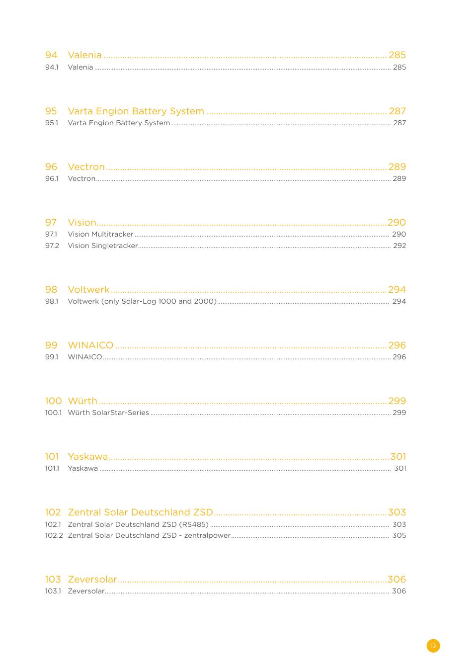 Solare Datensysteme Solar-Log User Manual | Page 13 / 311