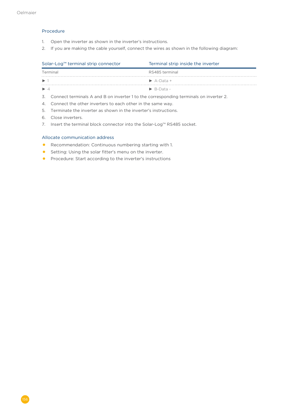 Solare Datensysteme Solar-Log User Manual | Page 156 / 311