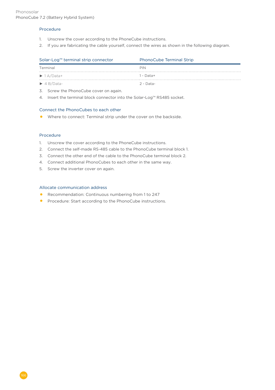 Solare Datensysteme Solar-Log User Manual | Page 166 / 311