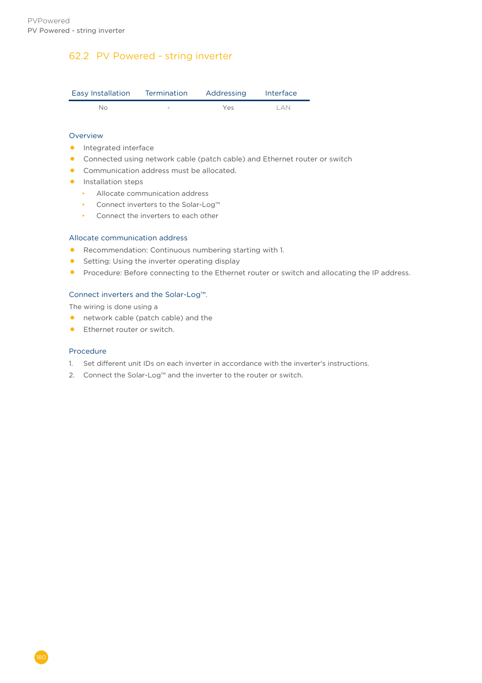 Solare Datensysteme Solar-Log User Manual | Page 180 / 311