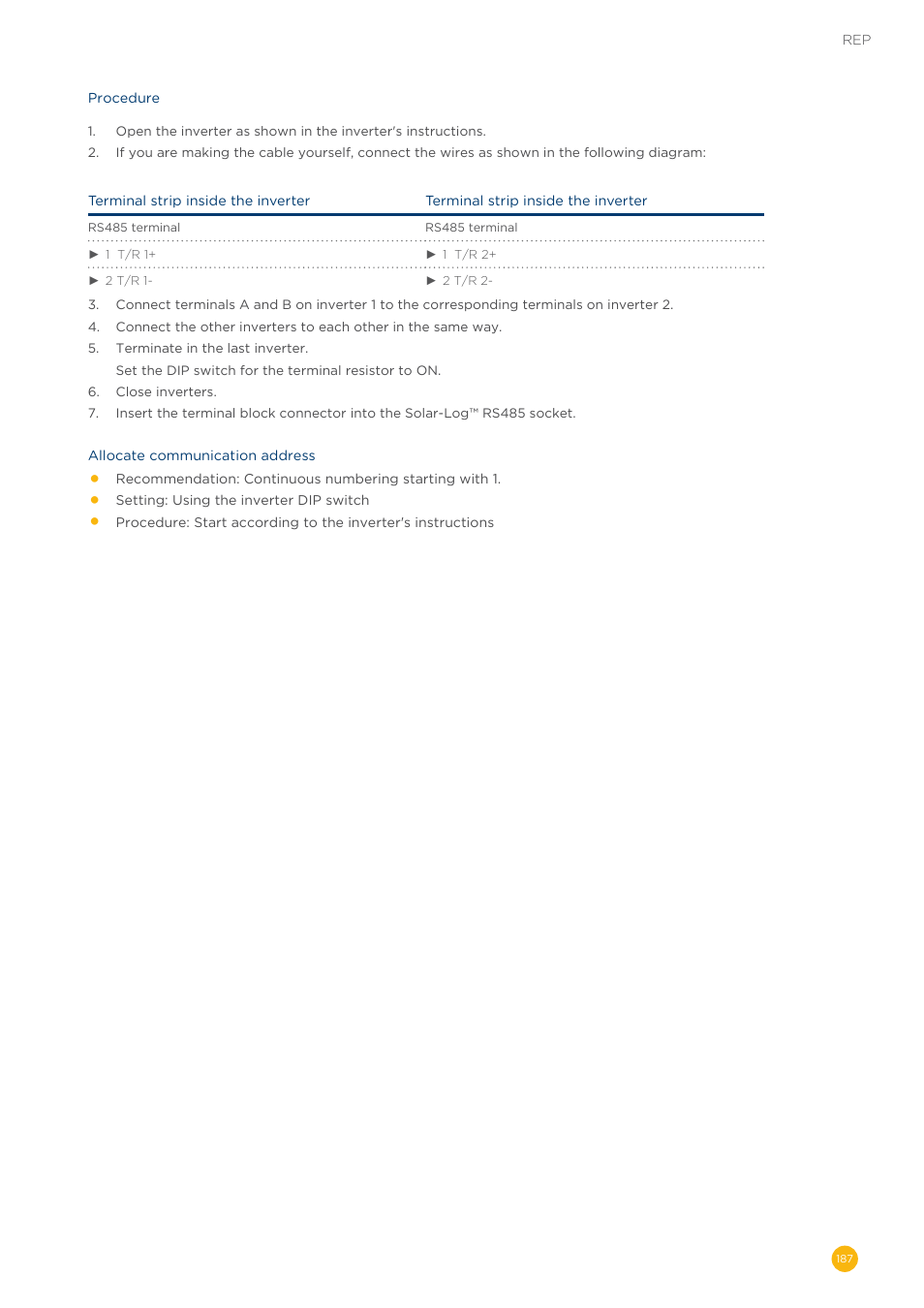 Solare Datensysteme Solar-Log User Manual | Page 187 / 311