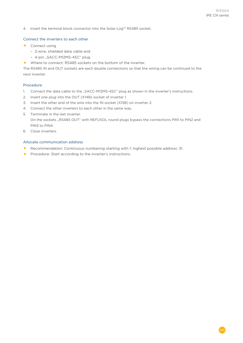 Solare Datensysteme Solar-Log User Manual | Page 205 / 311