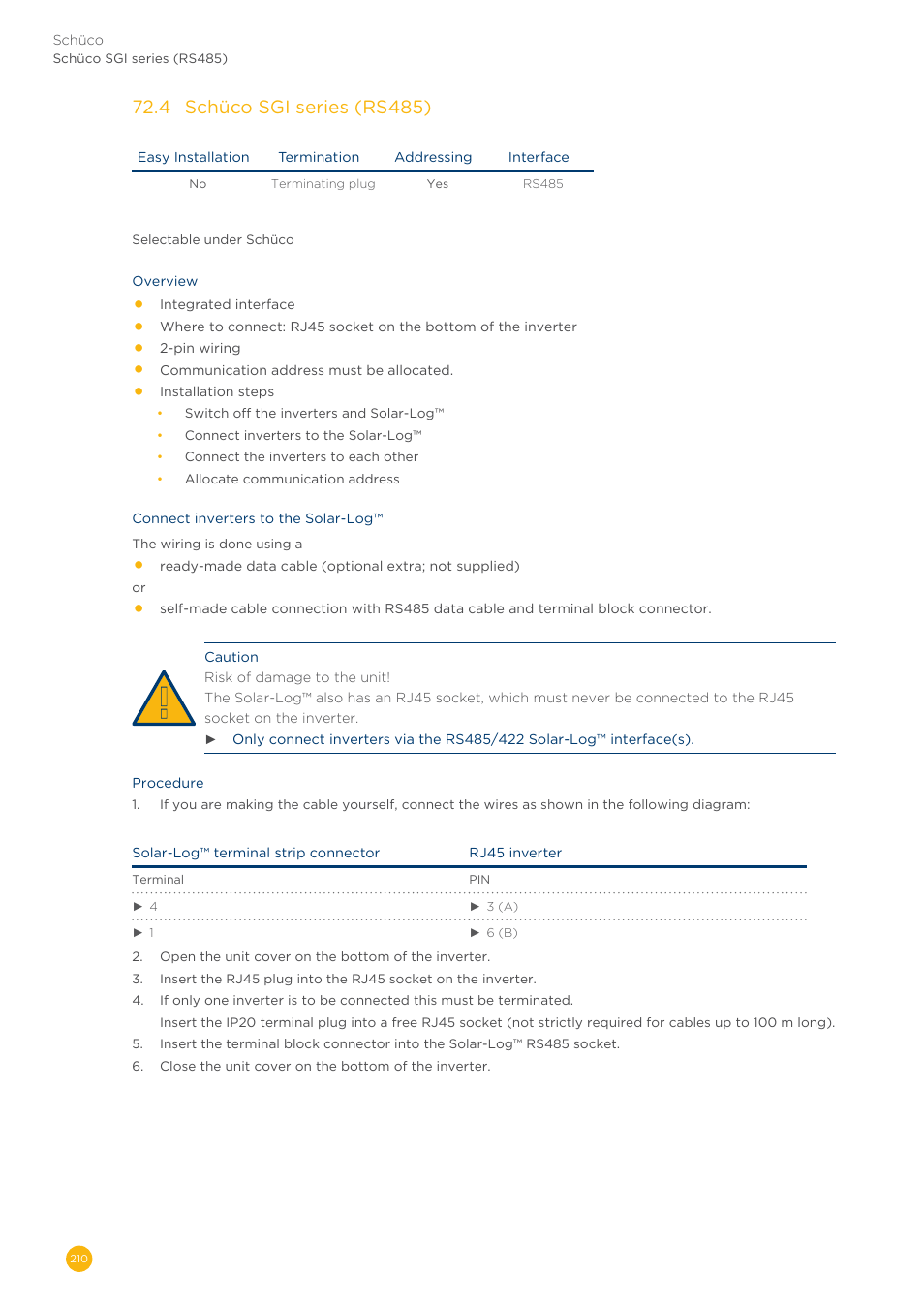 Solare Datensysteme Solar-Log User Manual | Page 210 / 311