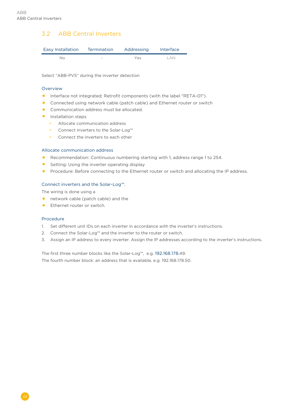 Solare Datensysteme Solar-Log User Manual | Page 22 / 311