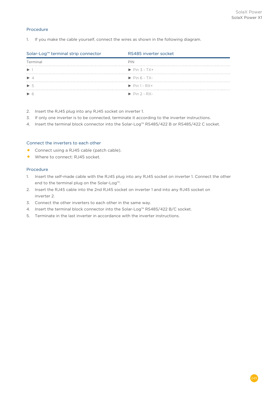 Solare Datensysteme Solar-Log User Manual | Page 245 / 311