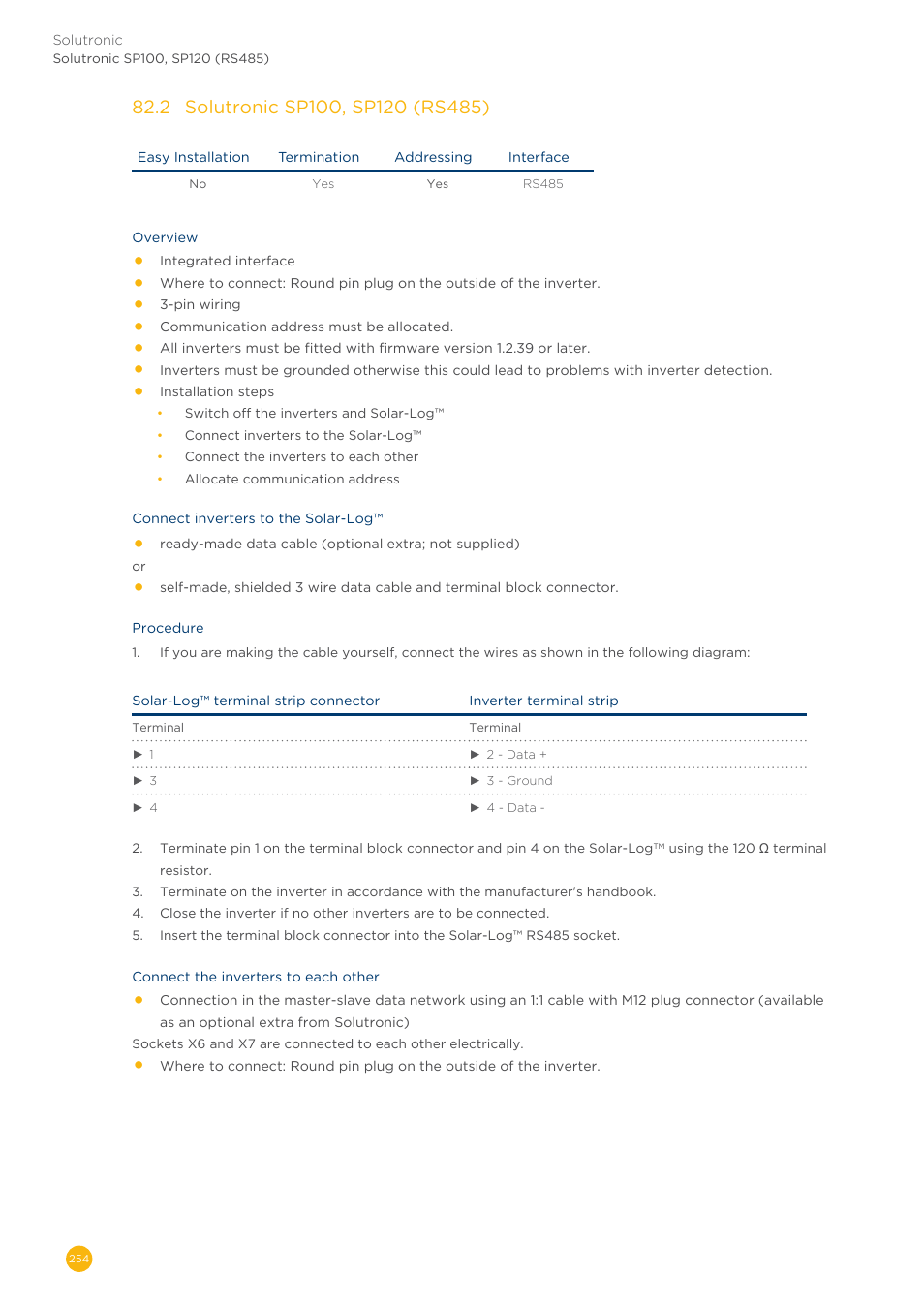 Solare Datensysteme Solar-Log User Manual | Page 254 / 311