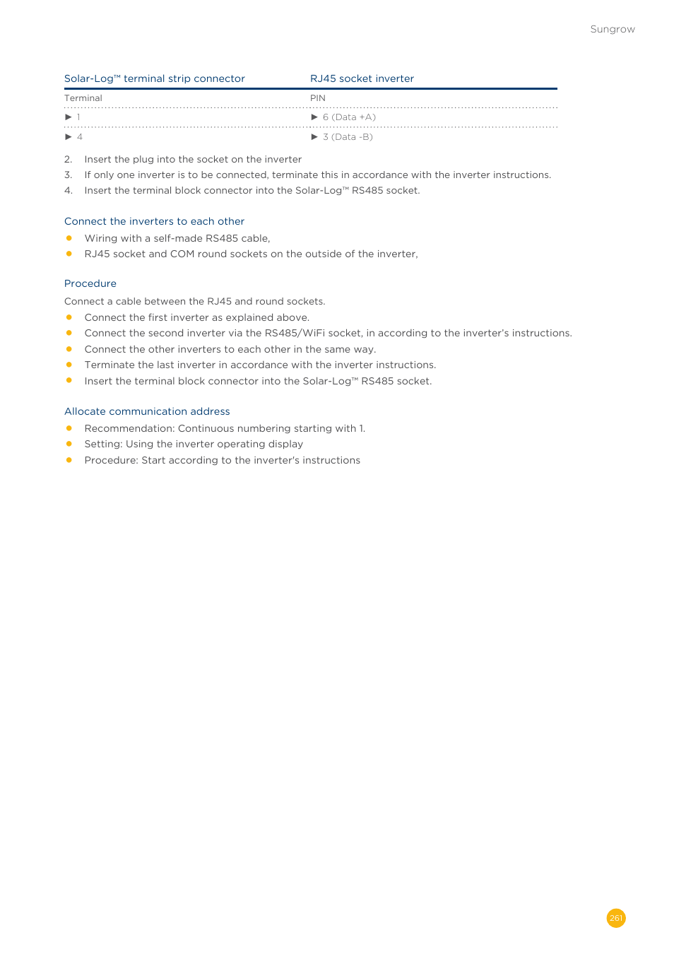 Solare Datensysteme Solar-Log User Manual | Page 261 / 311