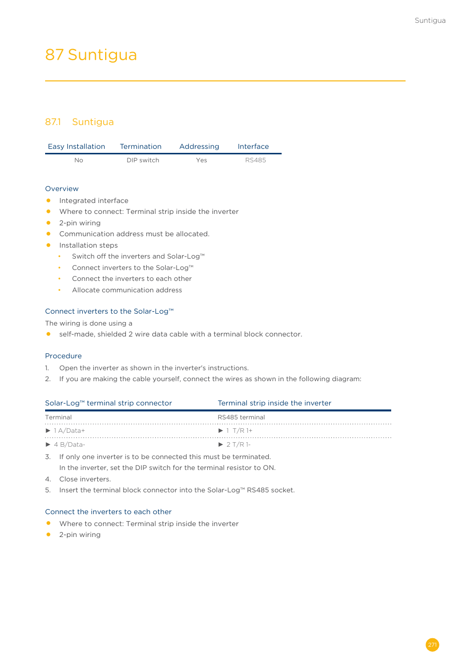 87 suntigua, 87�1 suntigua | Solare Datensysteme Solar-Log User Manual | Page 271 / 311