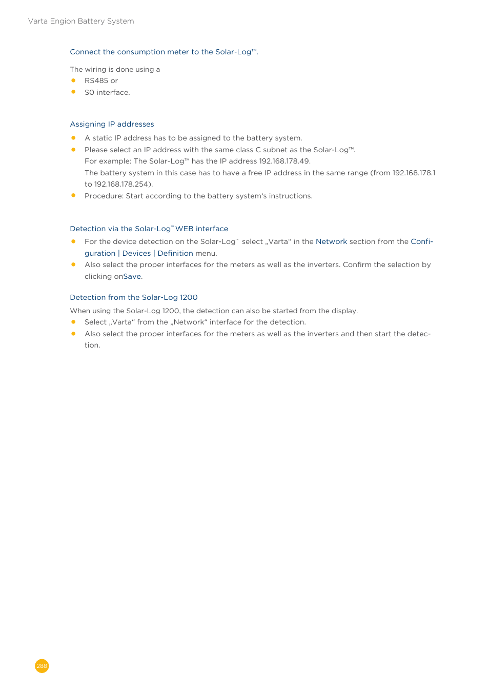 Solare Datensysteme Solar-Log User Manual | Page 288 / 311