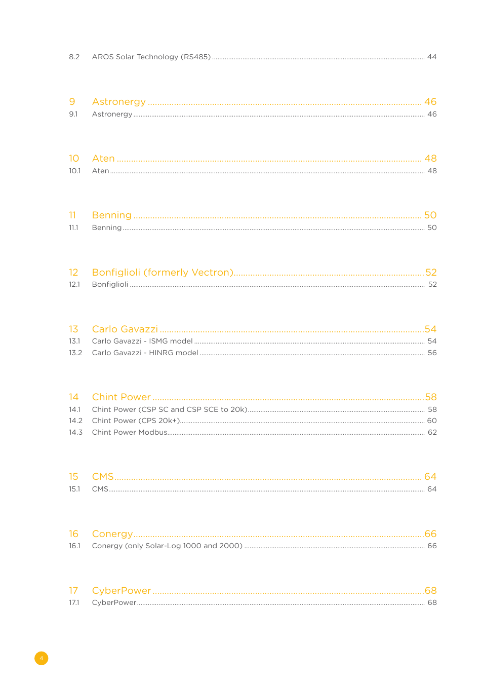 Solare Datensysteme Solar-Log User Manual | Page 4 / 311