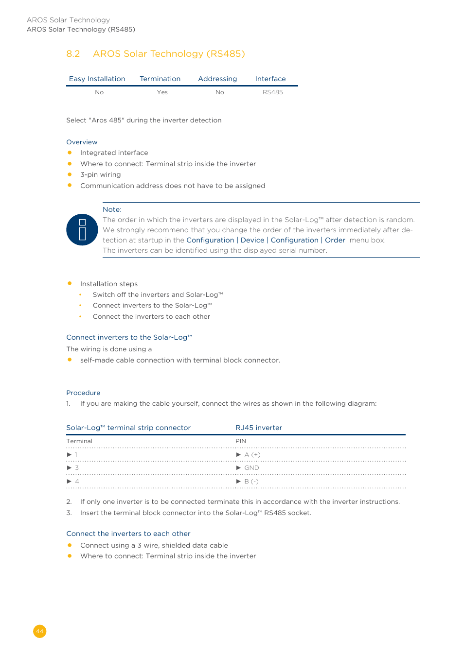 Solare Datensysteme Solar-Log User Manual | Page 44 / 311