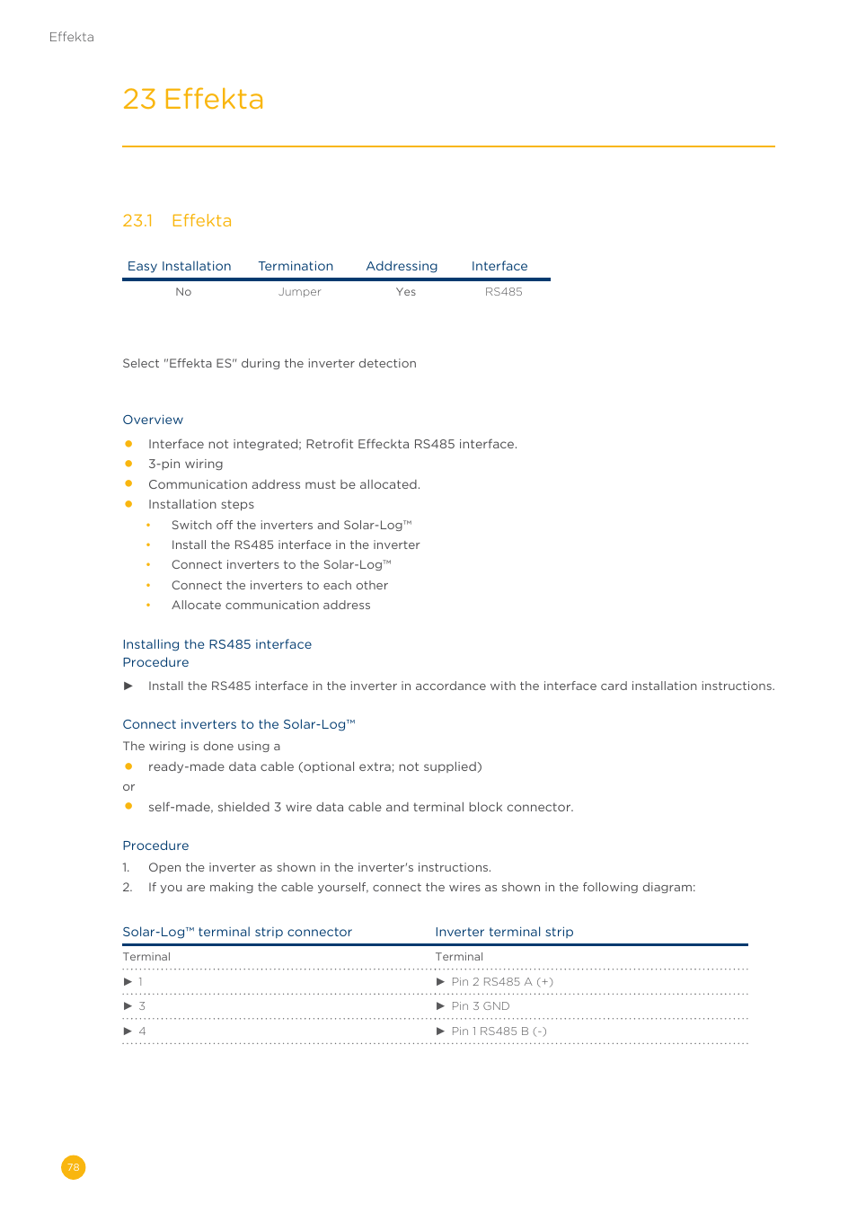 23 effekta, 23�1 effekta | Solare Datensysteme Solar-Log User Manual | Page 78 / 311