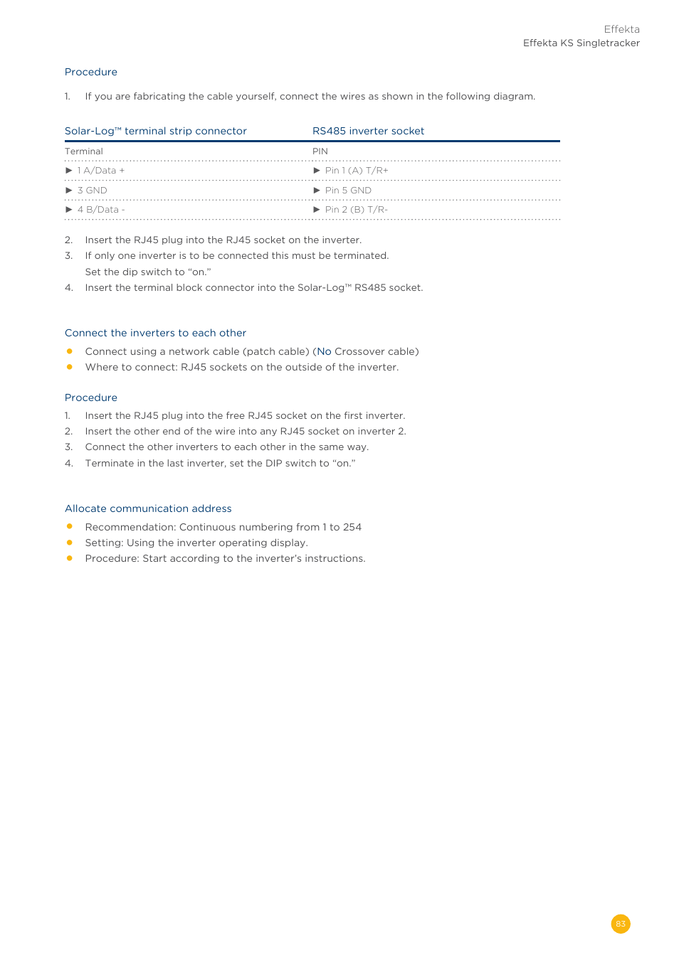 Solare Datensysteme Solar-Log User Manual | Page 83 / 311