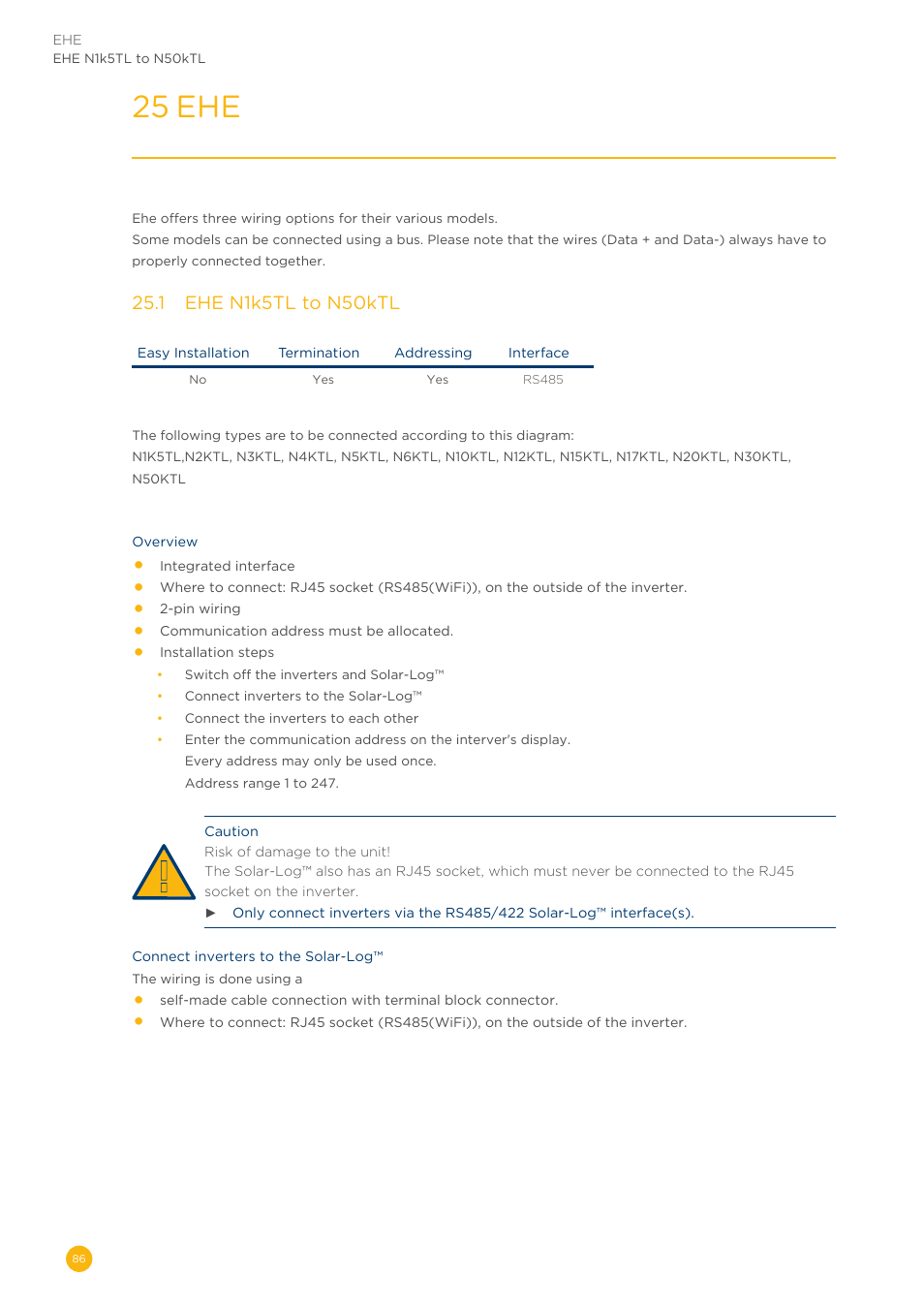 25 ehe | Solare Datensysteme Solar-Log User Manual | Page 86 / 311