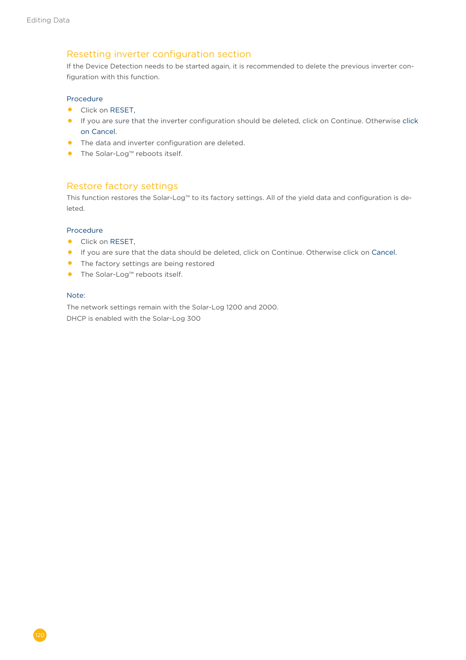 Solare Datensysteme Solar-Log User Manual | Page 120 / 242