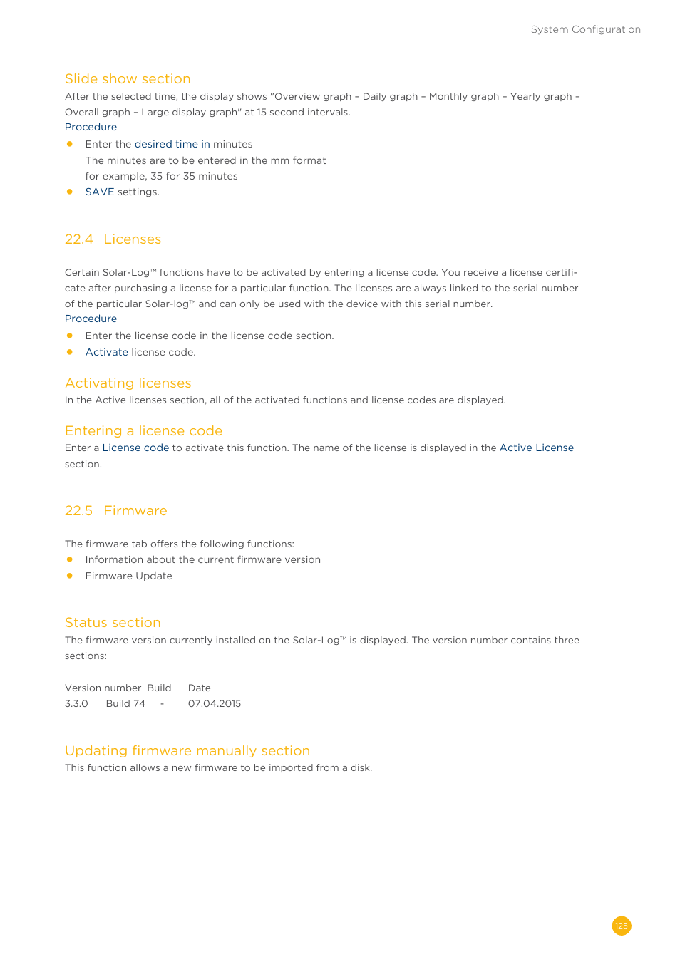 Solare Datensysteme Solar-Log User Manual | Page 125 / 242