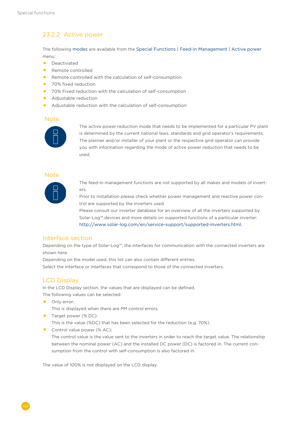 Solare Datensysteme Solar-Log User Manual | Page 132 / 242