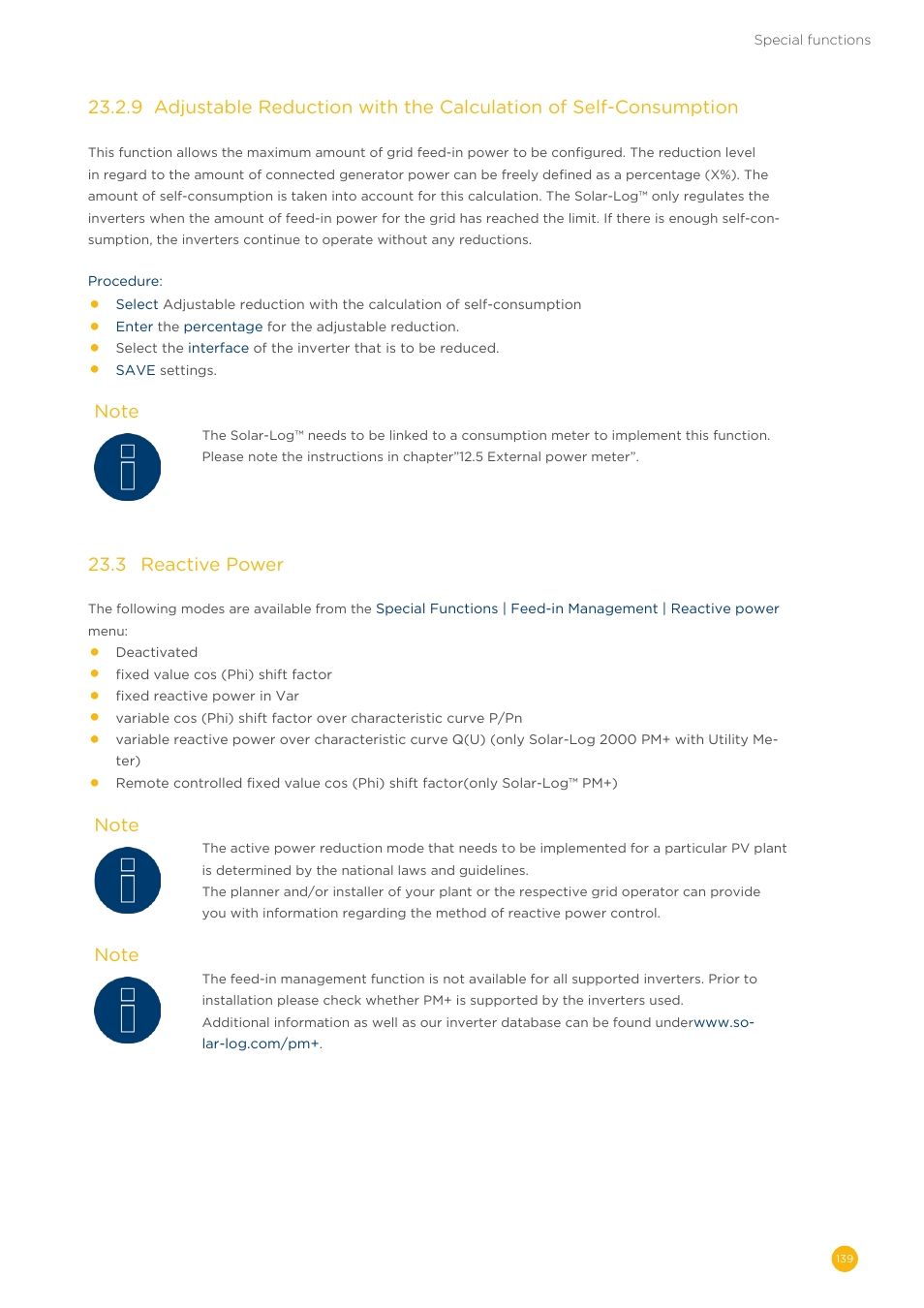 Solare Datensysteme Solar-Log User Manual | Page 139 / 242