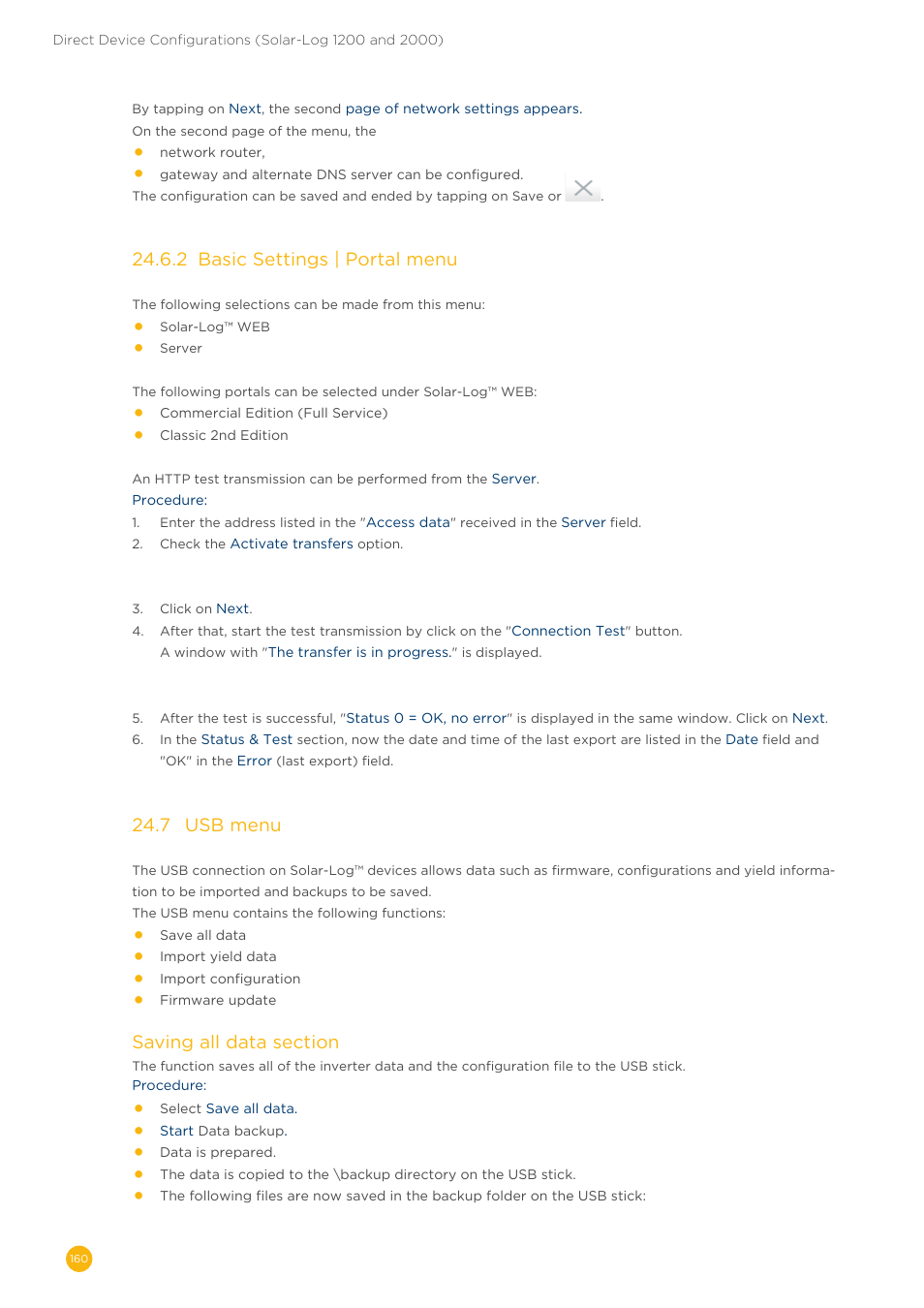 Solare Datensysteme Solar-Log User Manual | Page 160 / 242