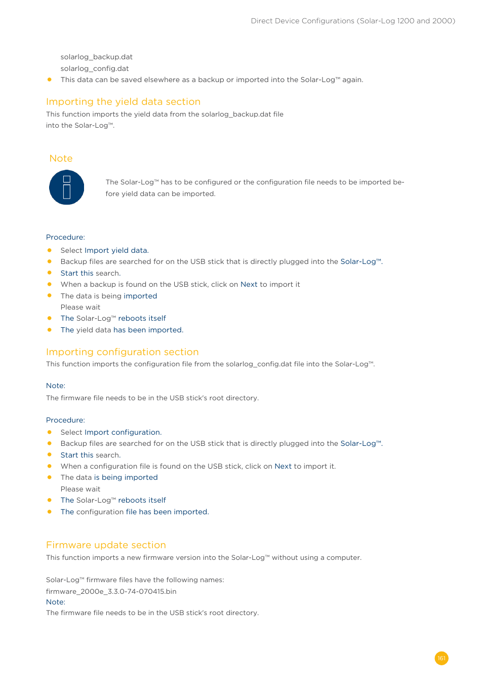 Solare Datensysteme Solar-Log User Manual | Page 161 / 242