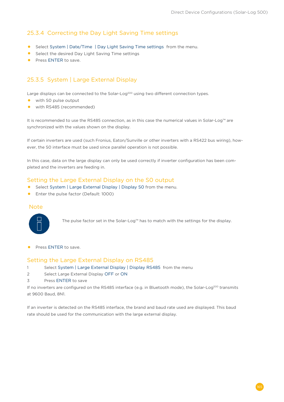 Solare Datensysteme Solar-Log User Manual | Page 165 / 242