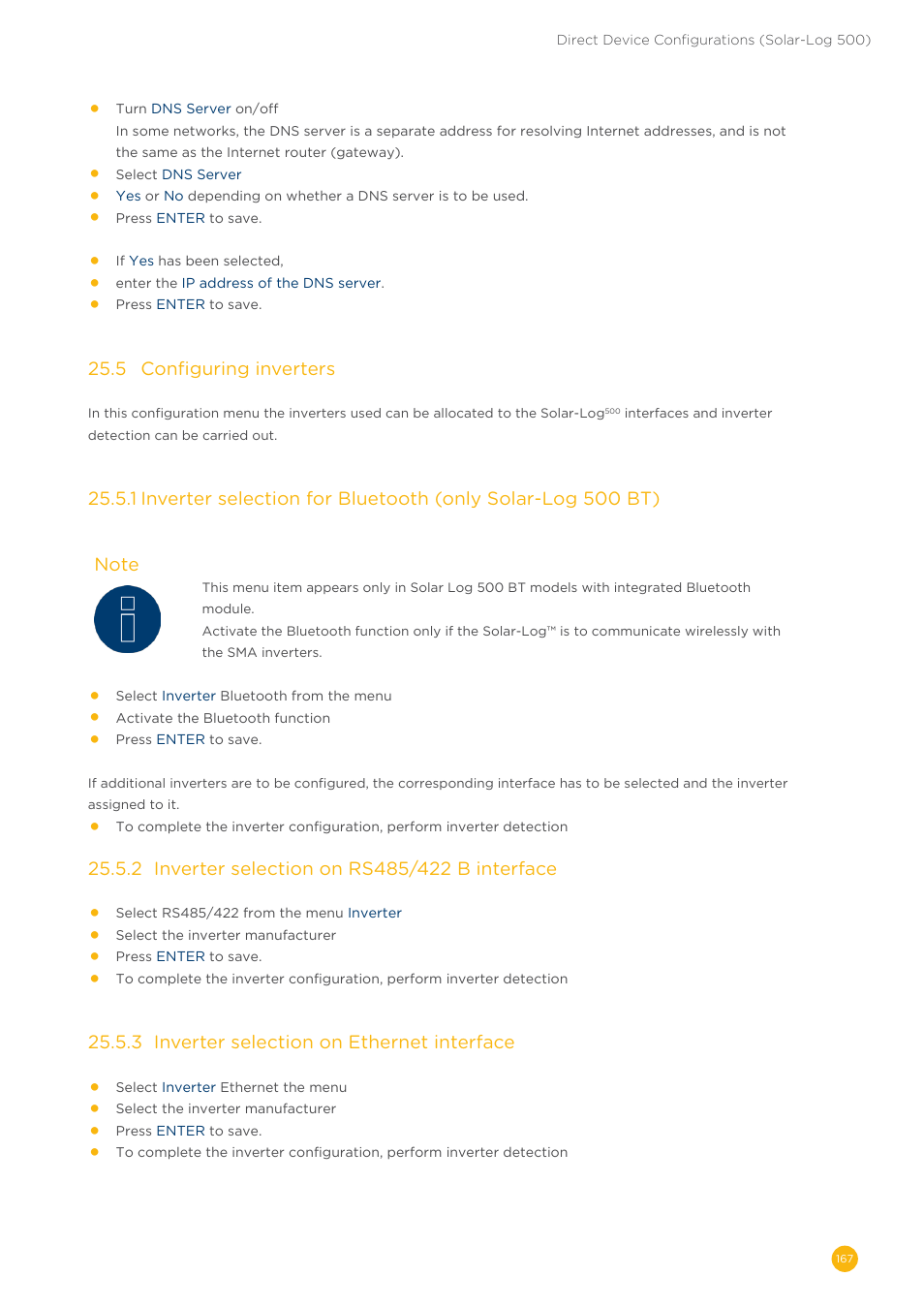 Solare Datensysteme Solar-Log User Manual | Page 167 / 242