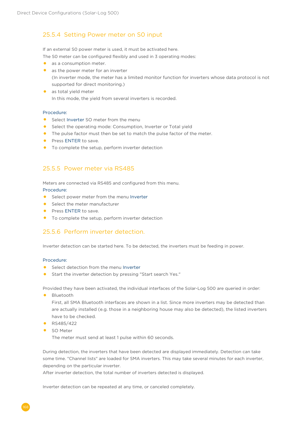 Solare Datensysteme Solar-Log User Manual | Page 168 / 242