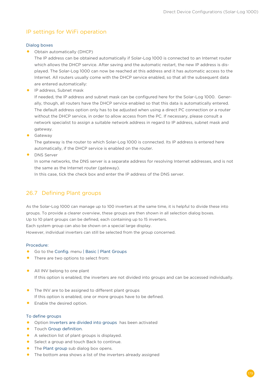 Solare Datensysteme Solar-Log User Manual | Page 179 / 242