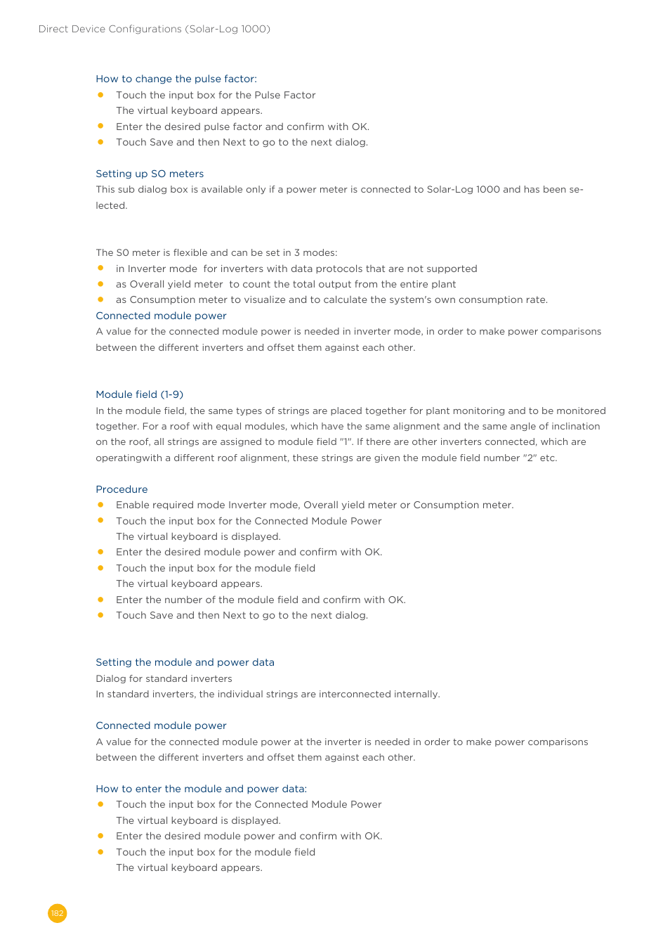 Solare Datensysteme Solar-Log User Manual | Page 182 / 242