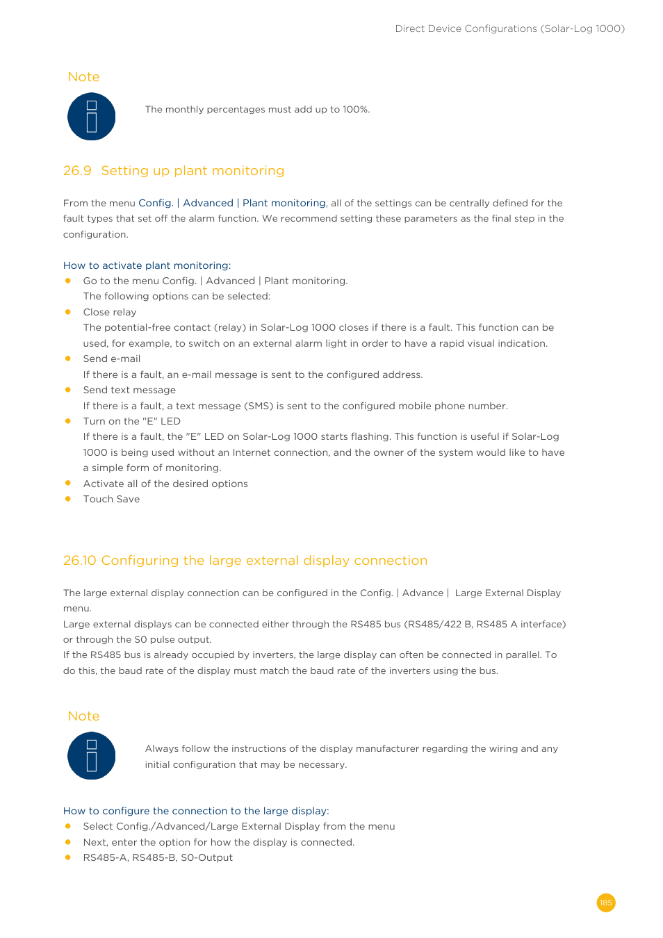 Solare Datensysteme Solar-Log User Manual | Page 185 / 242