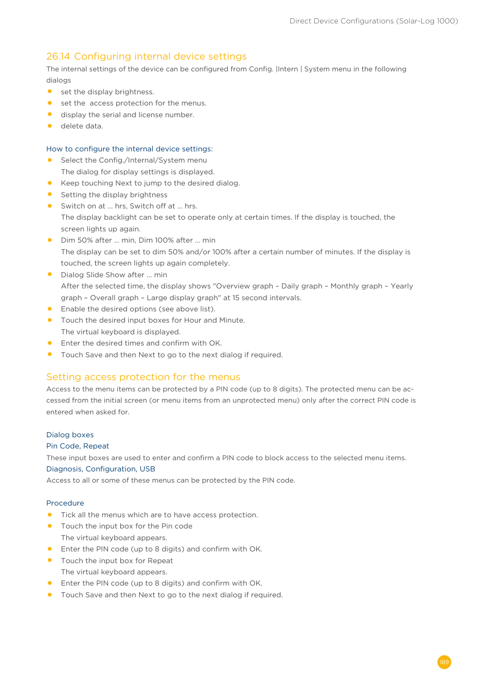 Solare Datensysteme Solar-Log User Manual | Page 189 / 242
